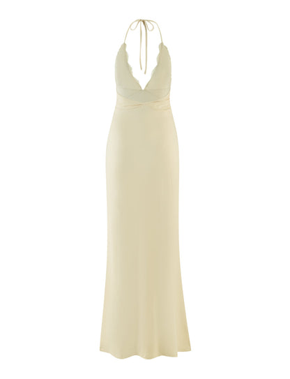 DEENA MAXI DRESS - YELLOW : LEMON