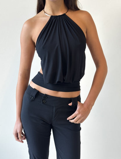 EVANNA TOP - BLACK