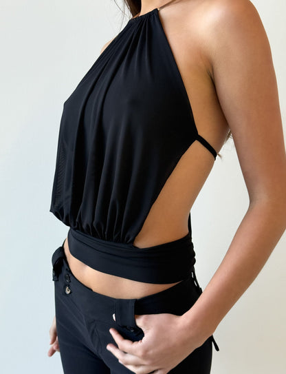 EVANNA TOP - BLACK