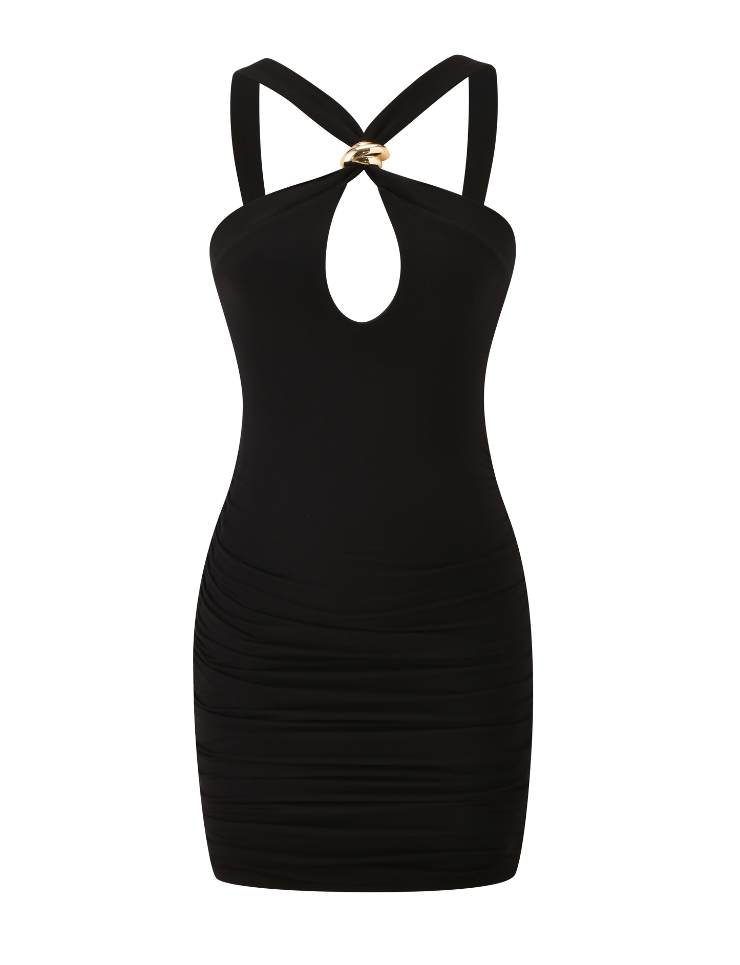 FINCH MINI DRESS - BLACK