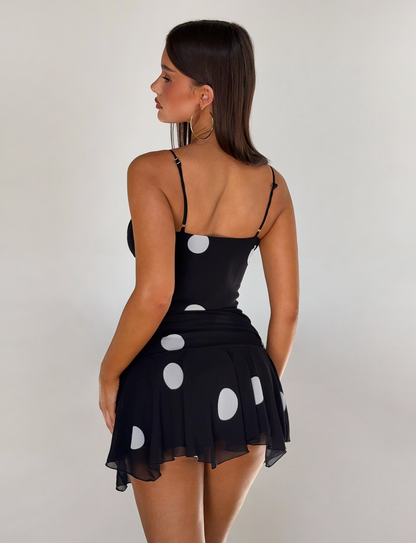 AYDIN MINI SKIRT - BLACK