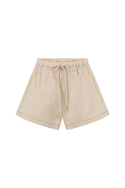 SAMPLE-Elixir Shorts - Cream