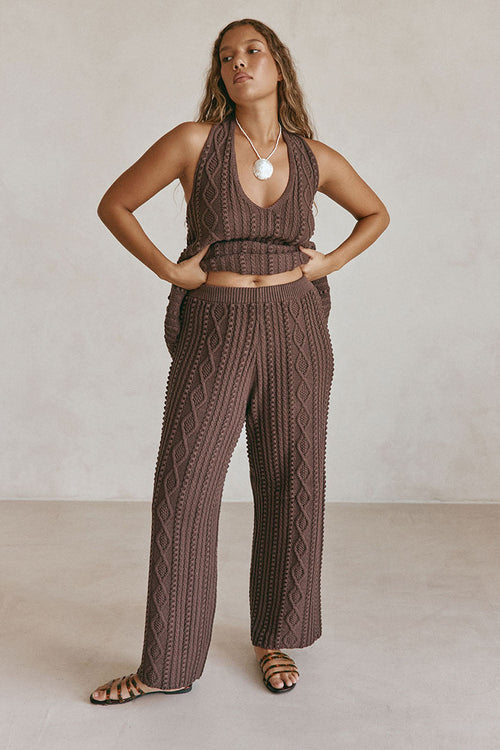 Azari Pants - Brown
