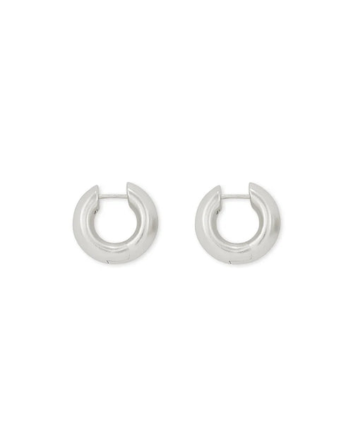Kendra Scott Mikki Huggie Silver